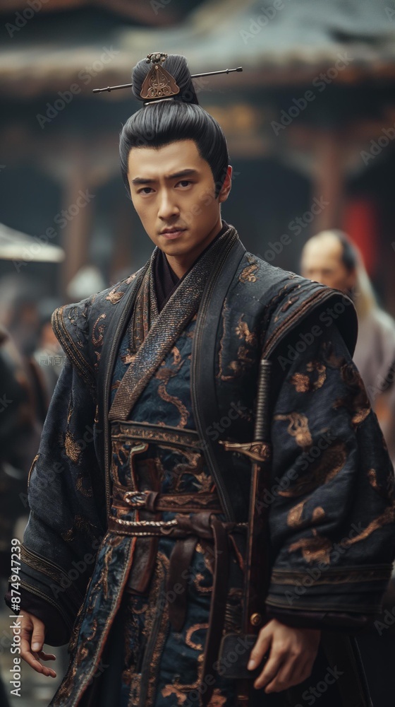 AI generator image of A poster for a Chinese drama going back in time, telling the story of a handsome young man killing a dragon. Dressed in Shanghai style clothing AI generator image of A poster for a Chinese drama going back in time, telling the story of a handsome young man killing a dragon. Dressed in Shanghai style clothing
