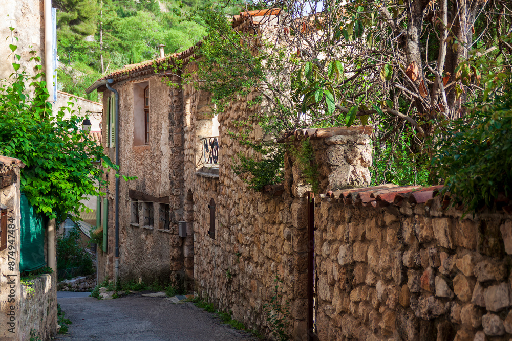 Φωτογραφία Moustiers Sainte Marie, village de charme, france, photographie de voyage, touri