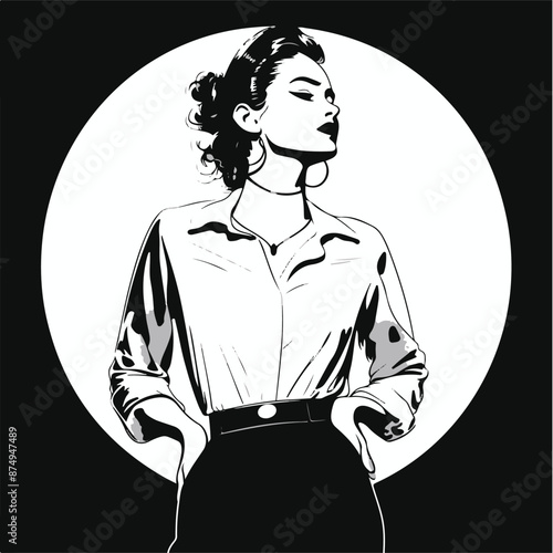 shillouet fashion girl logo b2