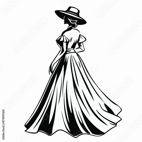shillouet fashion girl logo b6