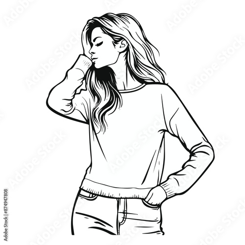 shillouet fashion girl logo b9