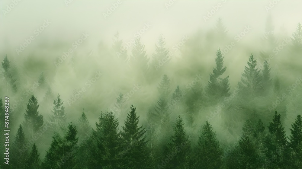 Calming Forest Green to Moss Green Gradient Backdrop for Natural Scenery Calming Forest Green to Moss Green Gradient Backdrop for Natural Scenery