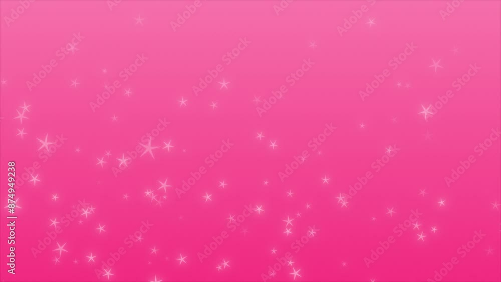 Magenta red color glowing stars slowly moving upwards simple and elegant background Magenta red color glowing stars slowly moving upwards simple and elegant background