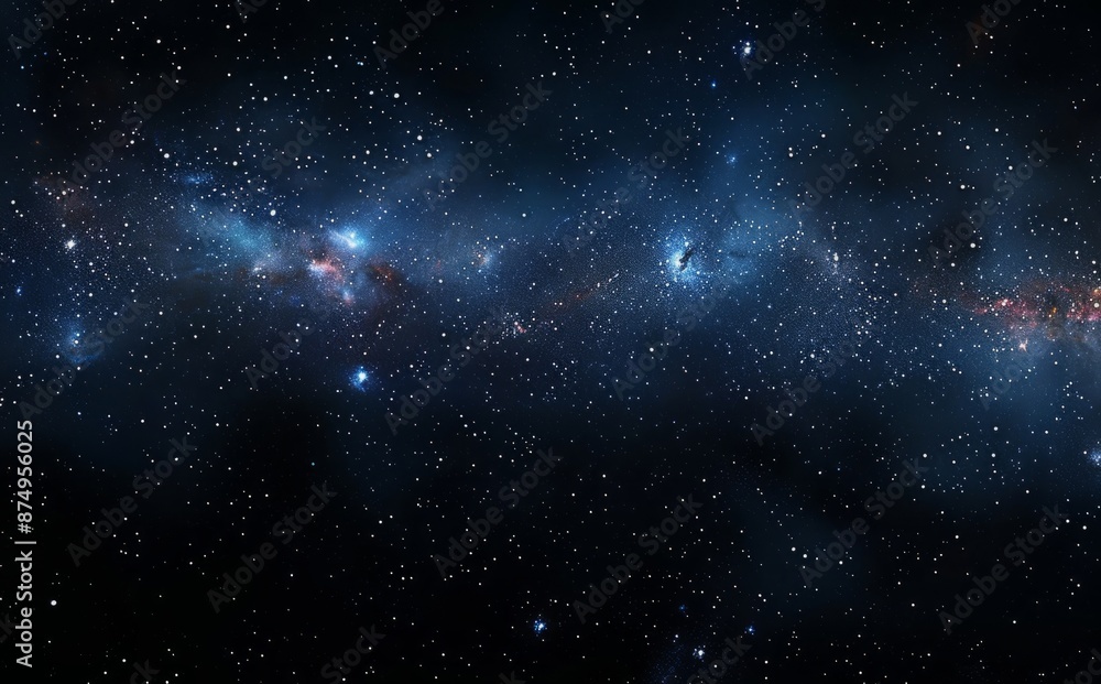 Fototapeta premium Cosmic Nebula and Stars
