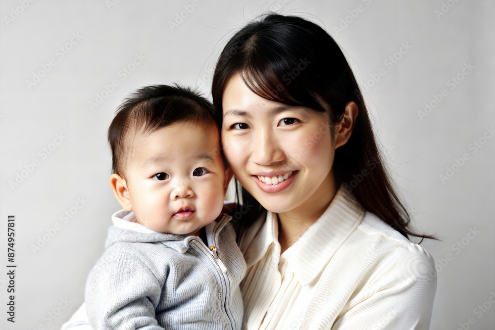 Portrait of Asian Mother and Child with Insurance
Portrait of Asian Mother and Child with Insurance