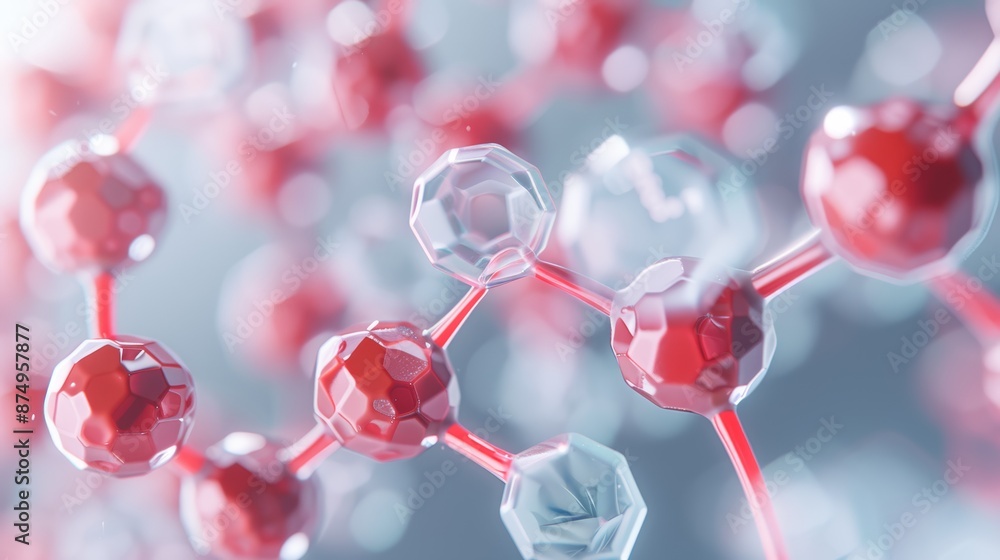 Detailed molecules with embedded code sequences, vivid colors, micro-level research depiction, no human presence, futuristic and precise, focus cover all object, deep dept of field Detailed molecules with embedded code sequences, vivid colors, micro-level research depiction, no human presence, futuristic and precise, focus cover all object, deep dept of field