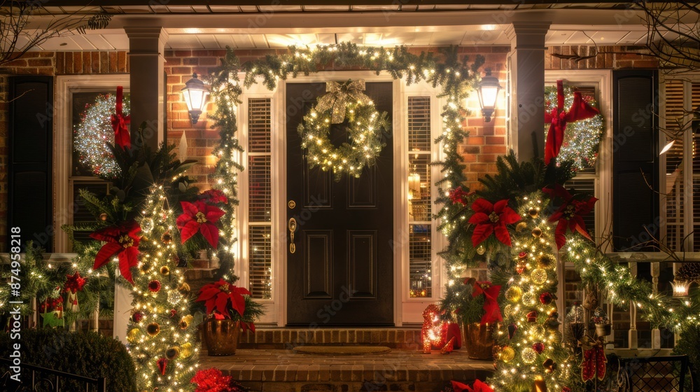 Decorated House for Christmas Decorated House for Christmas