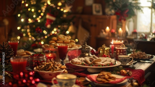 Wallpaper Mural Holiday Treats and Decorations Torontodigital.ca