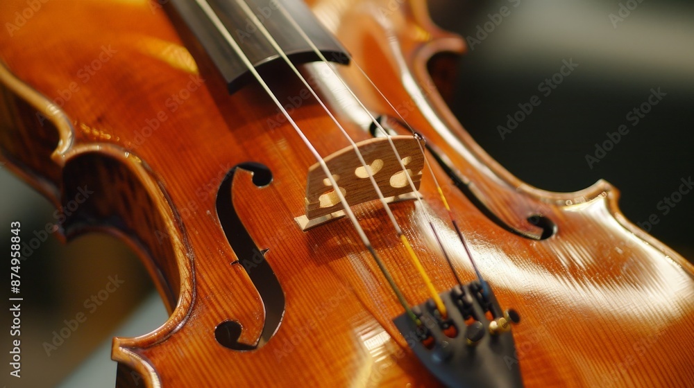 The viola, slightly larger and deeper than the violin, adds a rich, mellow sound to string ensembles. The viola, slightly larger and deeper than the violin, adds a rich, mellow sound to string ensembles.