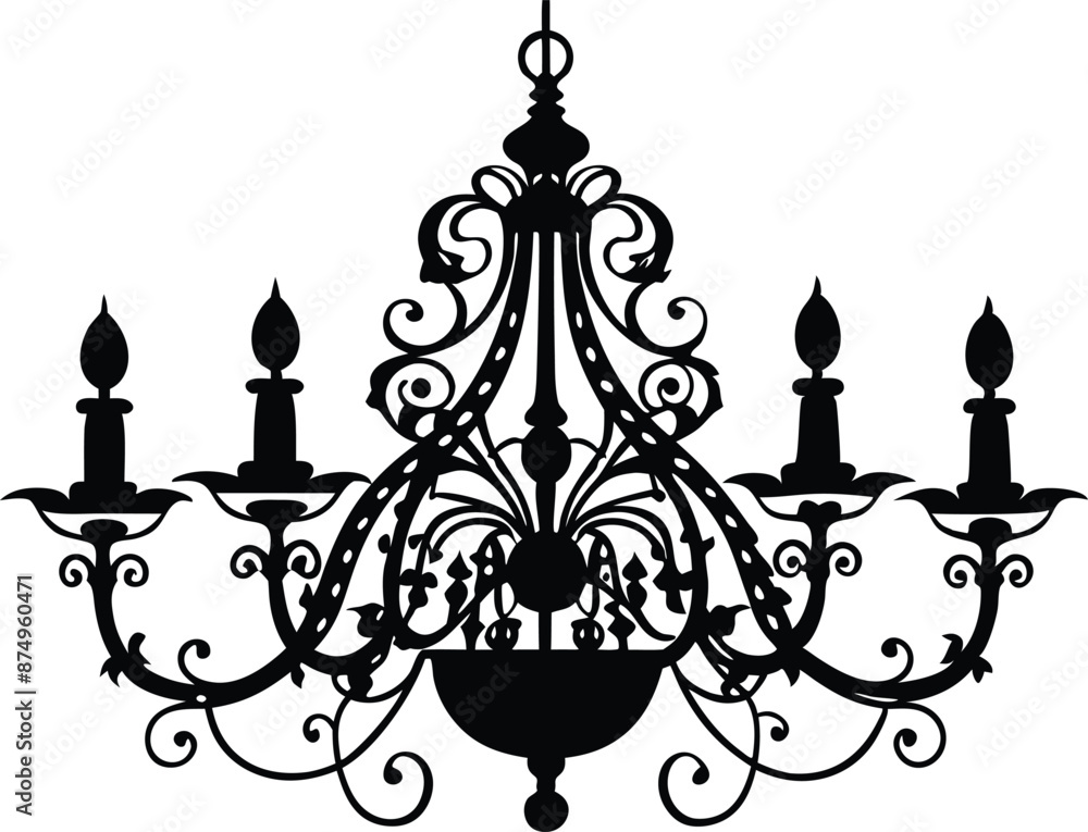chandelier, lamps and chandeliers silhouette vector chandelier, lamps and chandeliers silhouette vector