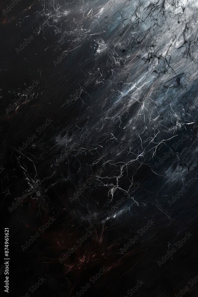 Abstract background, surreal, otherworldly, cosmic black background Abstract background, surreal, otherworldly, cosmic black background