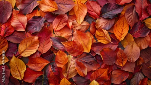 Autumn leaves abstract background © A Denny Syahputra
