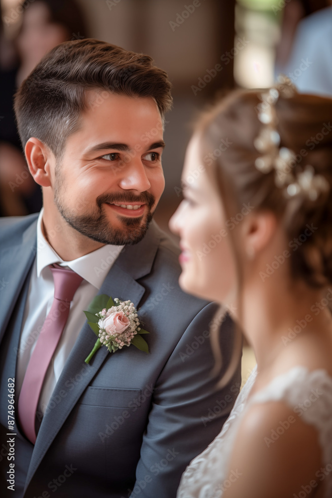 Happy smiling people at a wedding event Happy smiling people at a wedding event