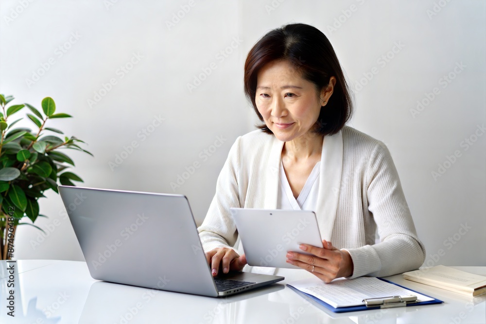 Asian Woman Choosing Health Insurance Plan
Asian Woman Choosing Health Insurance Plan