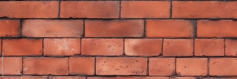Weathered red brick wall texture with a rough grunge seamless pattern Weathered red brick wall texture with a rough grunge seamless pattern