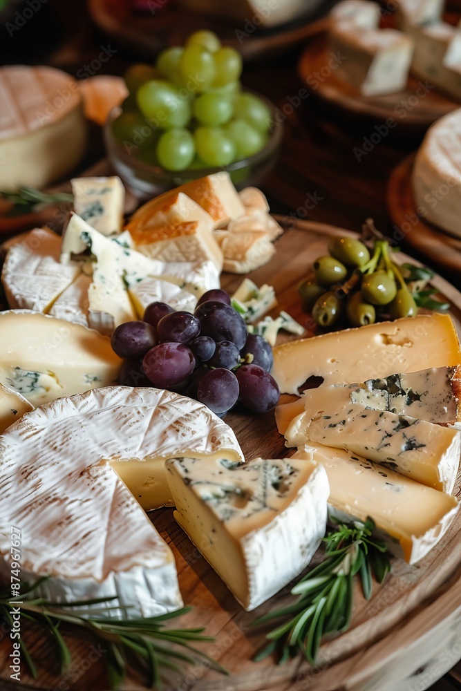 Artisanal Cheese Platter Display, Aged, Creamy, Gourmet, Culinary Delight, Artisanal Cheese Platter Display, Aged, Creamy, Gourmet, Culinary Delight,