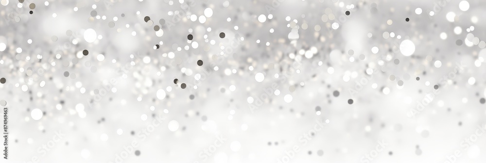 Soft and Dreamy Silver Bokeh Background Soft and Dreamy Silver Bokeh Background