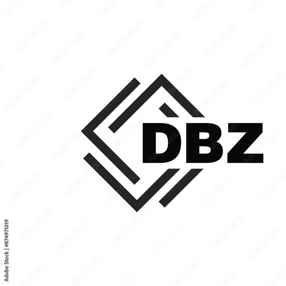 DBZ letter logo design on white background. DBZ logo. DBZ creative initials letter Monogram logo icon concept. DBZ letter design DBZ letter logo design on white background. DBZ logo. DBZ creative initials letter Monogram logo icon concept. DBZ letter design