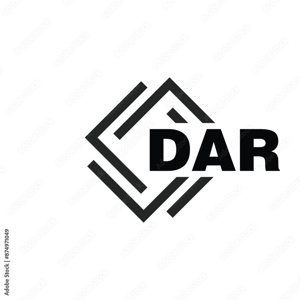 DAR letter logo design on white background. DAR logo. DAR creative initials letter Monogram logo icon concept. DAR letter design DAR letter logo design on white background. DAR logo. DAR creative initials letter Monogram logo icon concept. DAR letter design