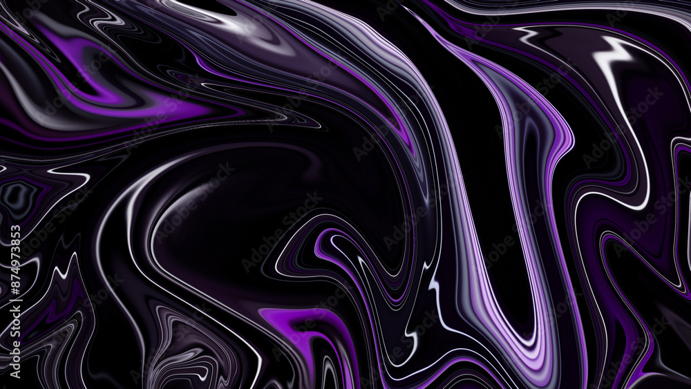 4K Abstract Incredible Inkscape Alcohol Ink Effect: Elegant Abstract Pattern Background in Midnight Blue and Posh Royal Purple. 4K Abstract Incredible Inkscape Alcohol Ink Effect: Elegant Abstract Pattern Background in Midnight Blue and Posh Royal Purple.
