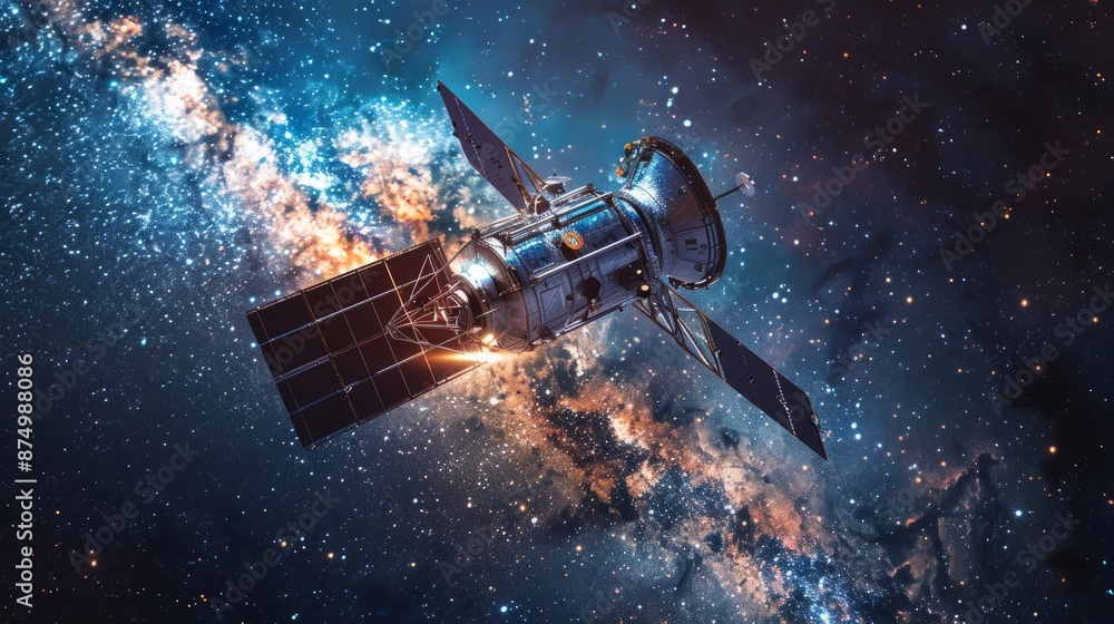 Satellite in Space Satellite in Space