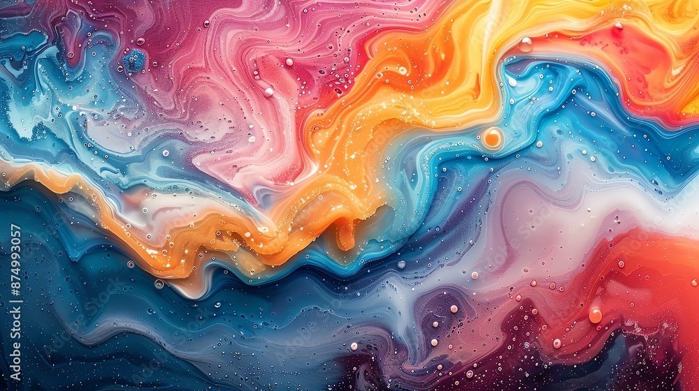 vibrant liquid morphing in a psychedelic design vibrant liquid morphing in a psychedelic design