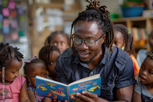 Engaging Storytime with Children in a Classroom Setting