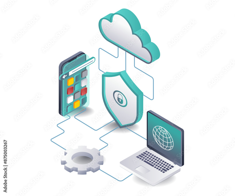 Smartphone application data management with cloud server technology Smartphone application data management with cloud server technology