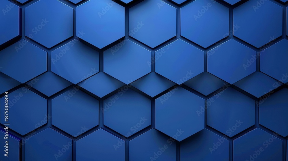Striking abstract dark blue background with geometric line and shape patterns. Striking abstract dark blue background with geometric line and shape patterns.