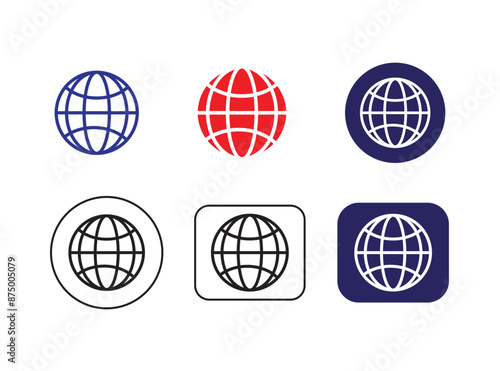 website icon vector file, world icon, web icon set, website icon vector file,