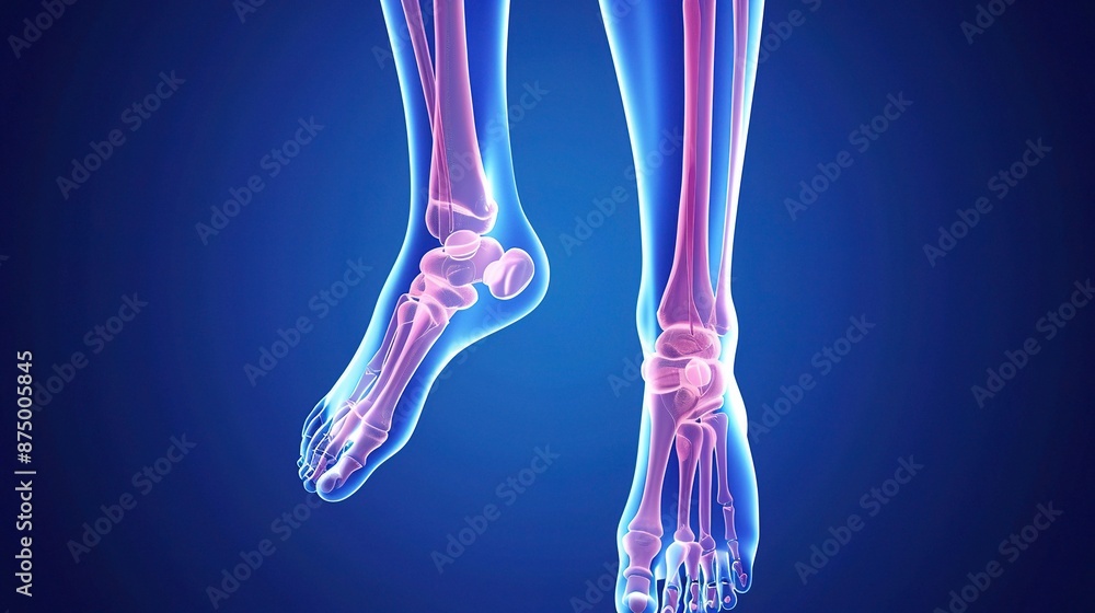 Medical Concept Illustration of Lower Limb Edema, Showing Swollen Feet and Legs of Patient Medical Concept Illustration of Lower Limb Edema, Showing Swollen Feet and Legs of Patient