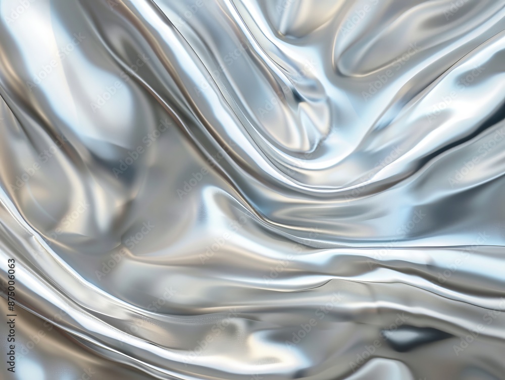 Cool Silver Brushed Metal Abstract Background Texture Illustration Cool Silver Brushed Metal Abstract Background Texture Illustration