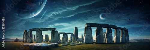 Starry_Night_Stonehenge_-_one_of_the_wonders photo