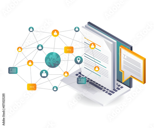 Connecting Computer Data for Information Networks © hasan