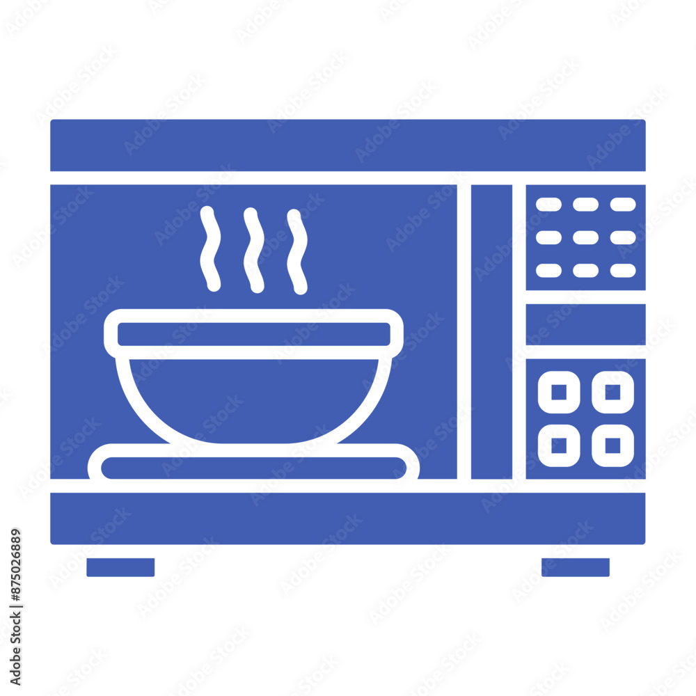 Heating food Icon Heating food Icon