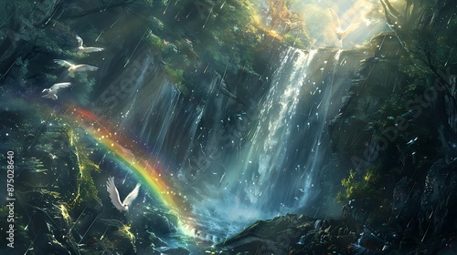 Wallpaper Mural illustration anime Torontodigital.ca