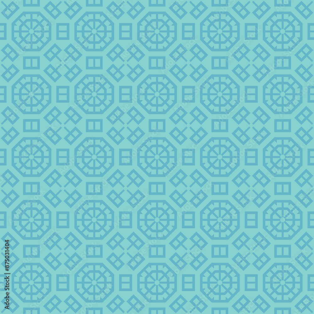 Geometric Abstract Seamless Pattern Background Geometric Abstract Seamless Pattern Background