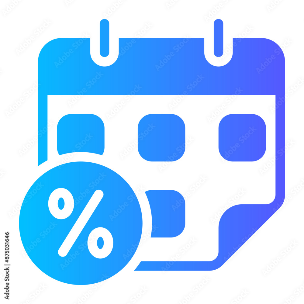 calendar gradient icon calendar gradient icon