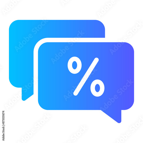 chat gradient icon