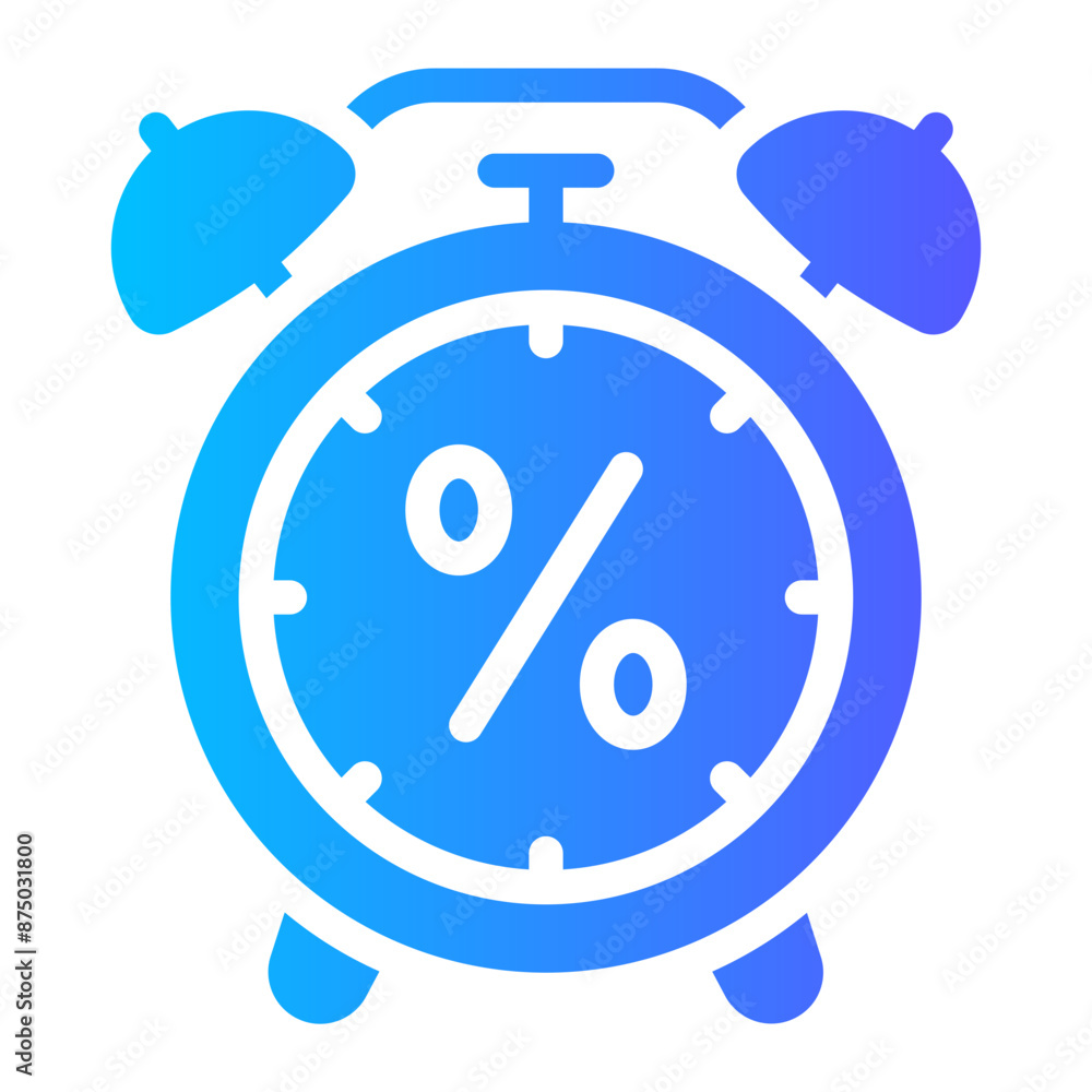 stopwatch gradient icon stopwatch gradient icon