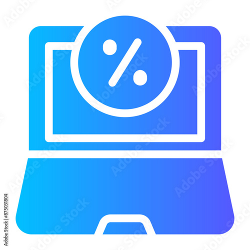 laptop gradient icon