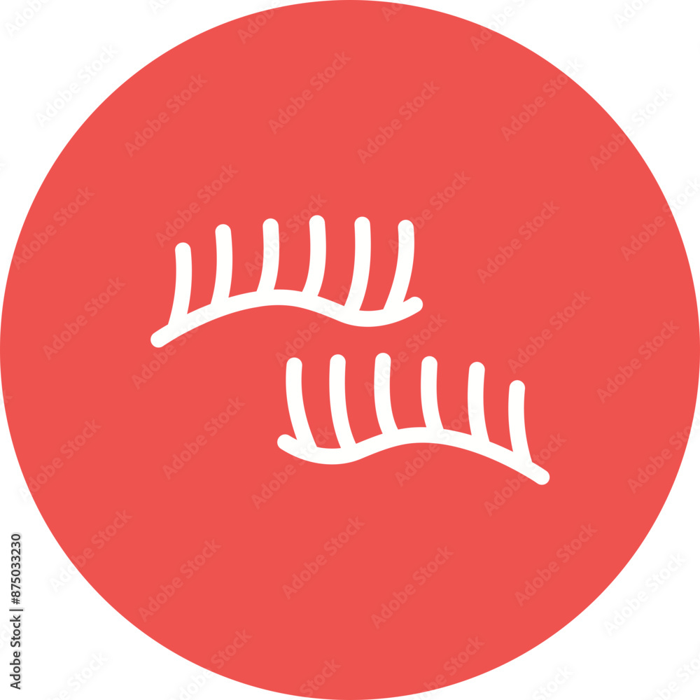 Obraz premium Eyelashes Icon