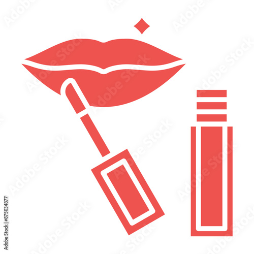 Lip makeup Icon