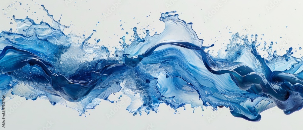 This abstract blue watercolor splash features an eye-catching artistic background with a spiral pattern, making it ideal for creative ideas and modern art projects. This abstract blue watercolor splash features an eye-catching artistic background with a spiral pattern, making it ideal for creative ideas and modern art projects.
