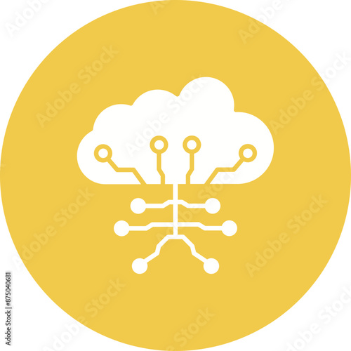 Cloud computing Icon