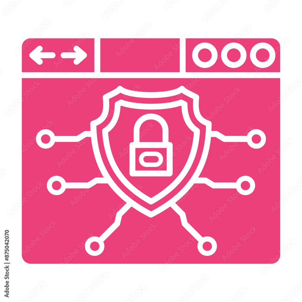 Cyber security Icon Cyber security Icon