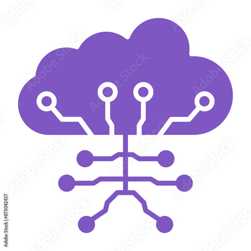 Cloud computing Icon