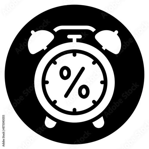 stopwatch glyph icon