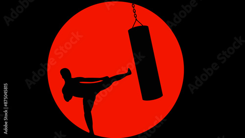  muay thai logo