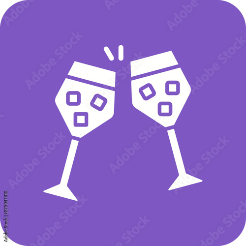 Juice glasses Icon
